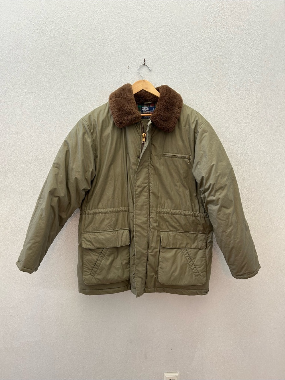 Vintage POLO BY RALPH LAUREN army green coat